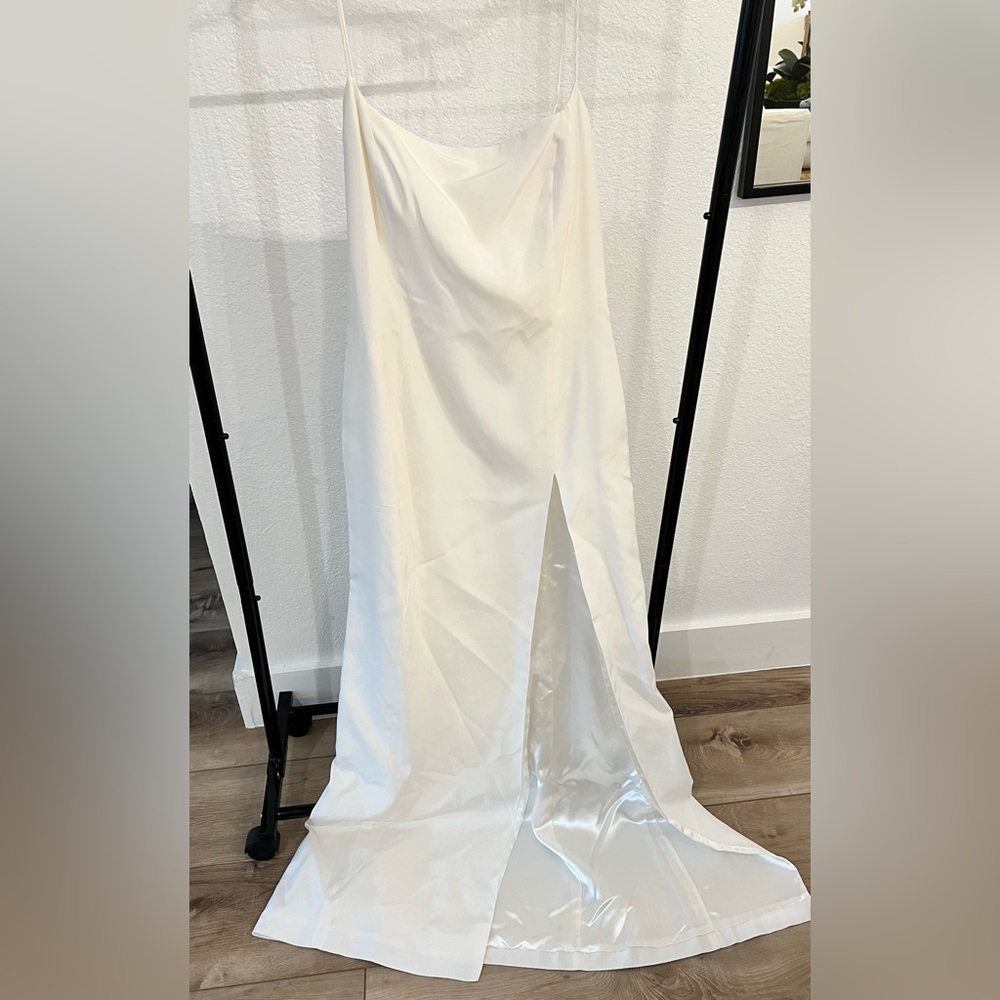 90s Style White dress, Gauge81